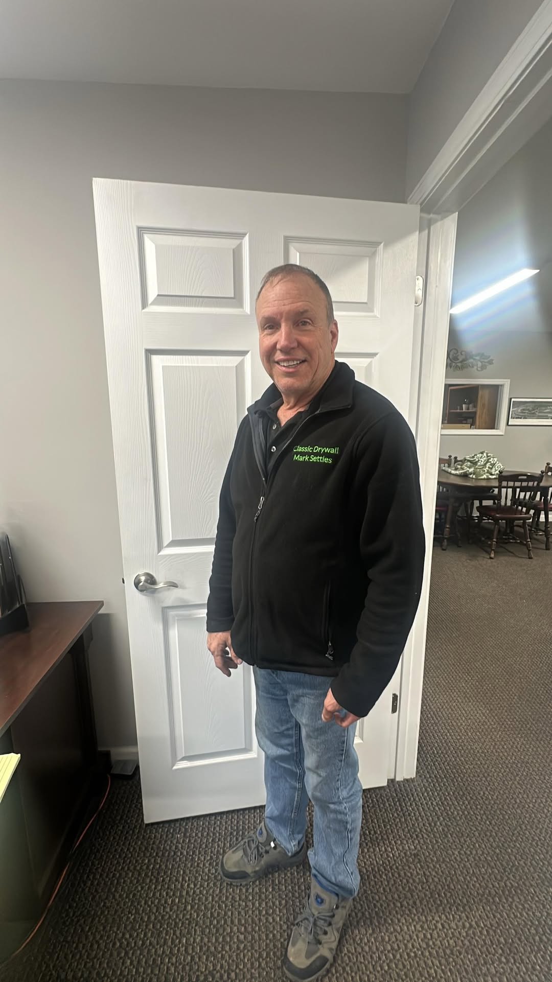 Mark Settles, owner of Classic Drywall